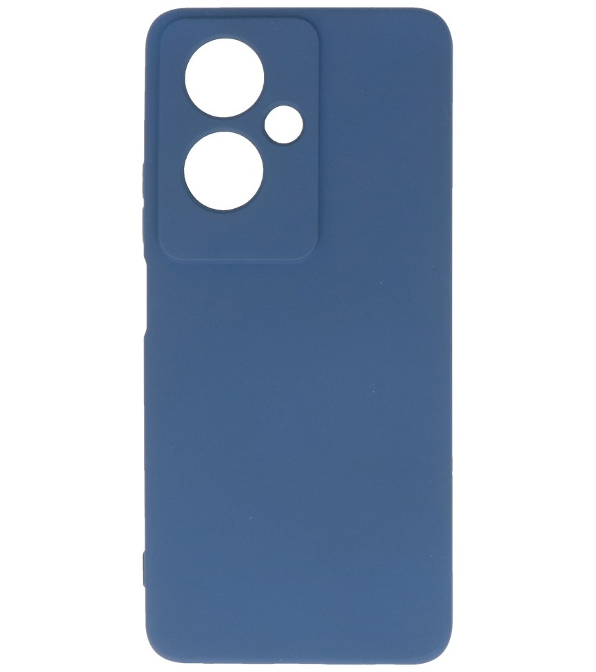 Modische farbige TPU-Hülle OPPO A79, Marineblau