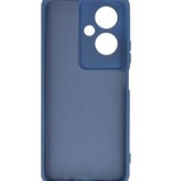 Fashion Color TPU Hoesje OPPO A79 Navy