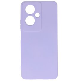Fashion Color TPU Hoesje OPPO A79 Paars