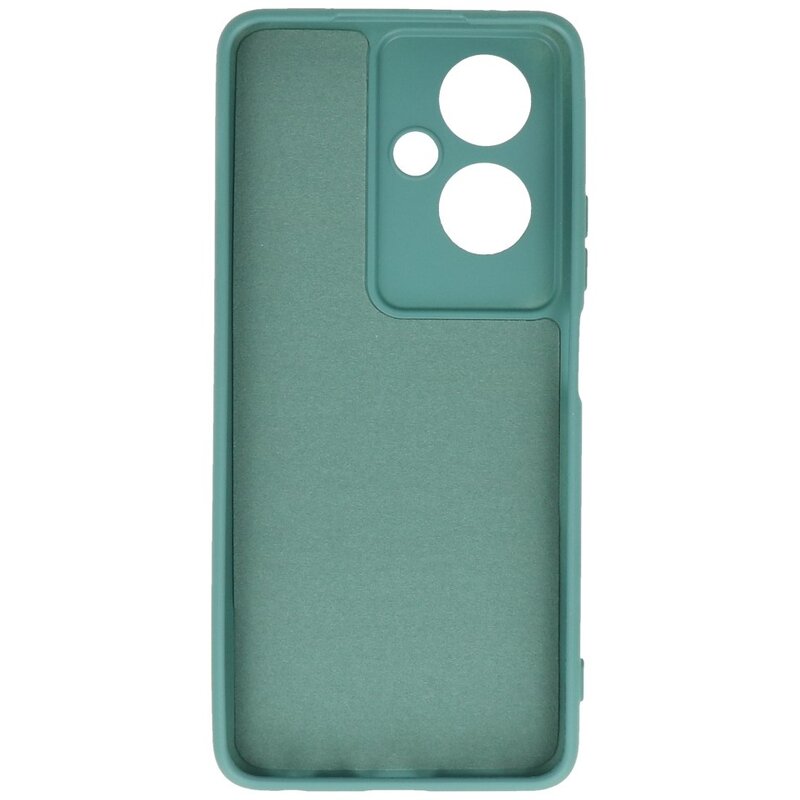 Coque TPU couleur tendance OPPO A79 vert foncé
