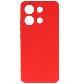 Custodia in TPU colore moda Xiaomi Redmi Note 13 4G Rosso