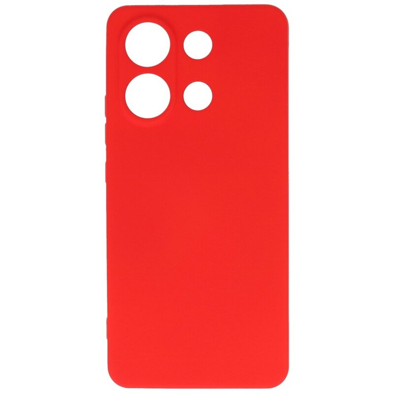 Custodia in TPU colorata alla moda per Xiaomi Redmi Note 13 4G Rossa