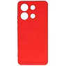 Coque TPU Couleur Mode Xiaomi Redmi Note 13 4G Rouge