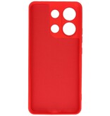 Custodia in TPU colorata alla moda per Xiaomi Redmi Note 13 4G Rossa