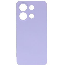 Coque en TPU couleur tendance Xiaomi Redmi Note 13 4G violet