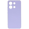 Coque en TPU couleur tendance Xiaomi Redmi Note 13 4G violet
