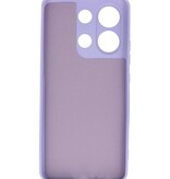 Fashion Color TPU Case for Xiaomi Redmi Note 13 4G Purple