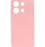 Funda TPU Color Moda para Xiaomi Redmi Note 13 4G Rosa