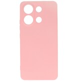 Fashion Color TPU Hoesje voor Xiaomi Redmi Note 13 4G Roze