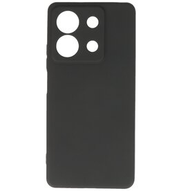 Fashion Color TPU Hülle Xiaomi Redmi Note 13 5G Schwarz