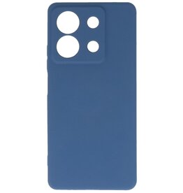 Modische farbige TPU-Hülle für Xiaomi Redmi Note 13 5G, Marineblau