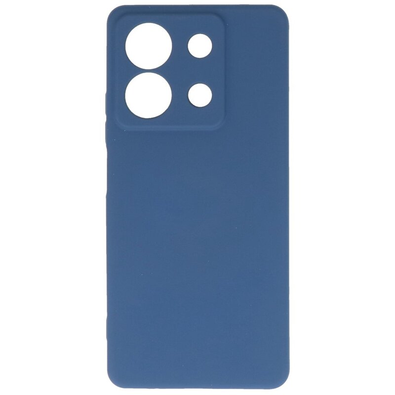 Funda Fashion Color TPU para Xiaomi Redmi Note 13 5G Azul Marino