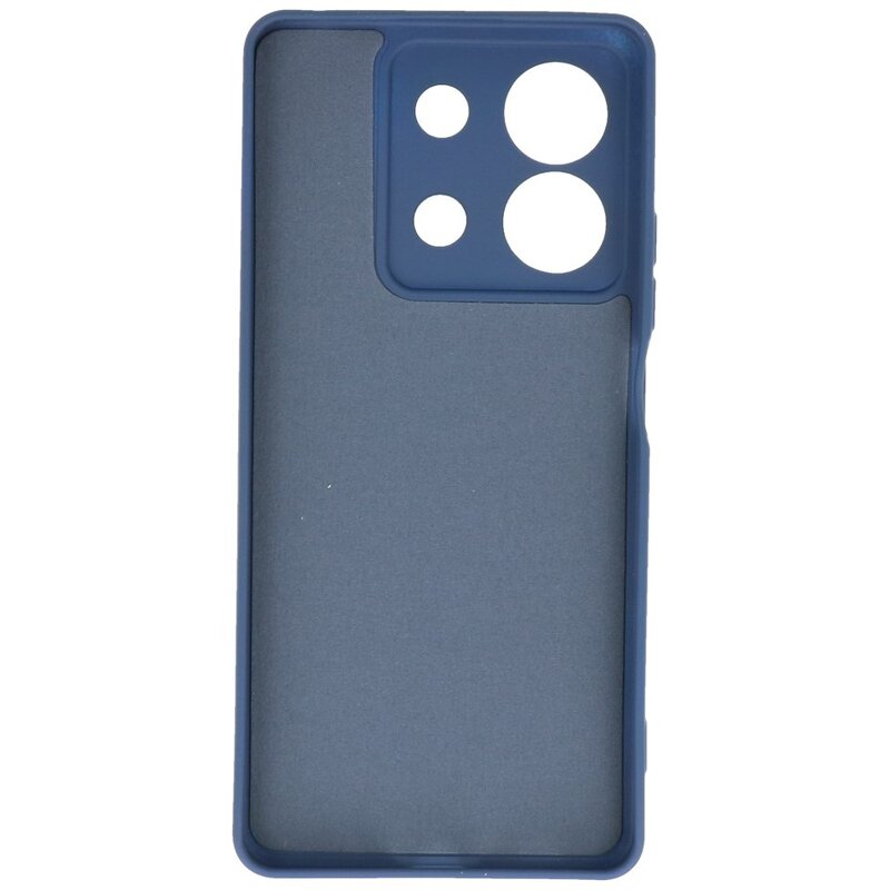 Modische farbige TPU-Hülle für Xiaomi Redmi Note 13 5G, Marineblau