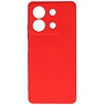 Fashion Color TPU Hoesje Xiaomi Redmi Note 13 5G Rood