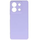 Fashion Color TPU-Hülle für Xiaomi Redmi Note 13 5G Lila