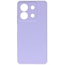 Coque en TPU couleur tendance Xiaomi Redmi Note 13 5G violet