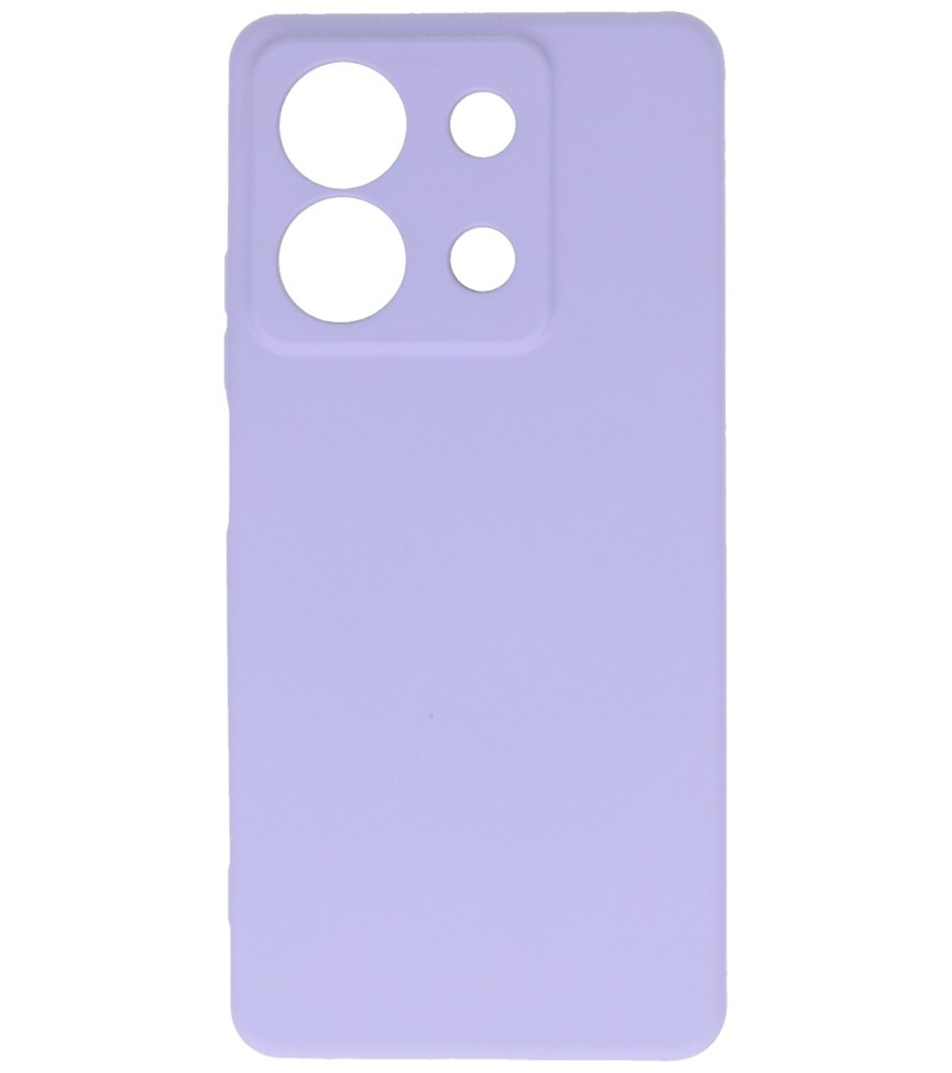 Funda TPU Color Moda para Xiaomi Redmi Note 13 5G Morado