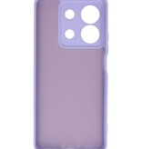 Fashion Color TPU Case for Xiaomi Redmi Note 13 5G Purple