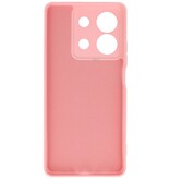 Fashion Color TPU-Hülle für Xiaomi Redmi Note 13 5G Pink