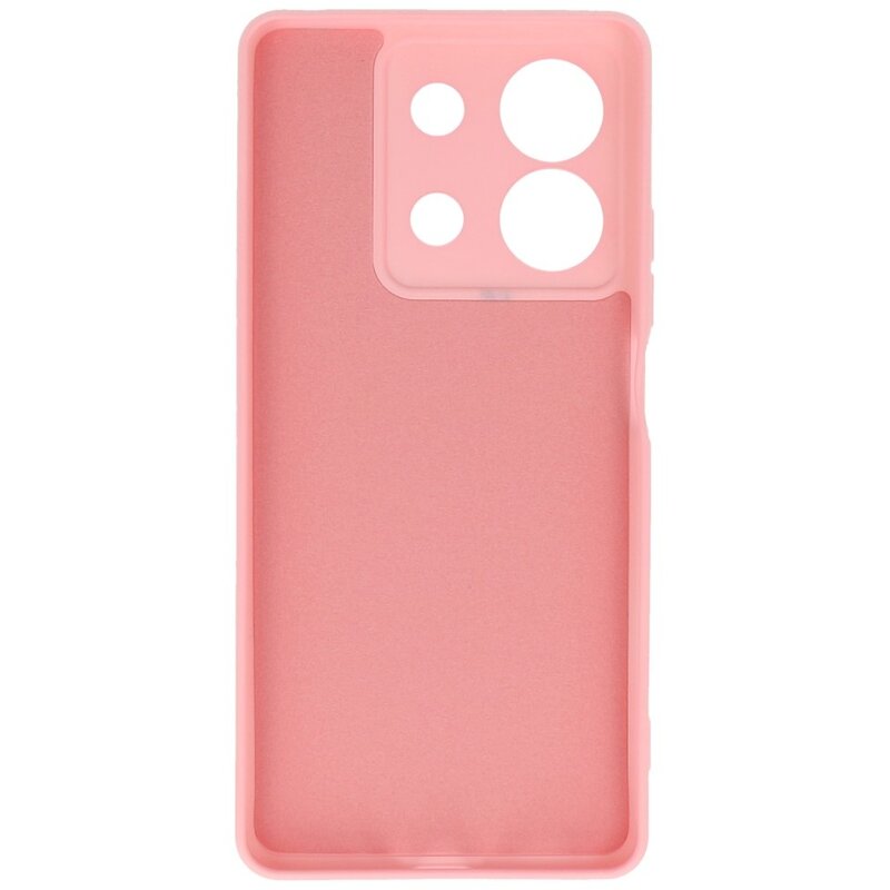 Fashion Color TPU-Hülle für Xiaomi Redmi Note 13 5G Pink