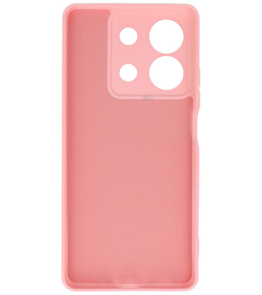 Funda TPU Color Moda para Xiaomi Redmi Note 13 5G Rosa