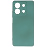 Coque en TPU couleur tendance Xiaomi Redmi Note 13 5G vert foncé