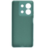 Fashion Color TPU Case for Xiaomi Redmi Note 13 5G Dark Green