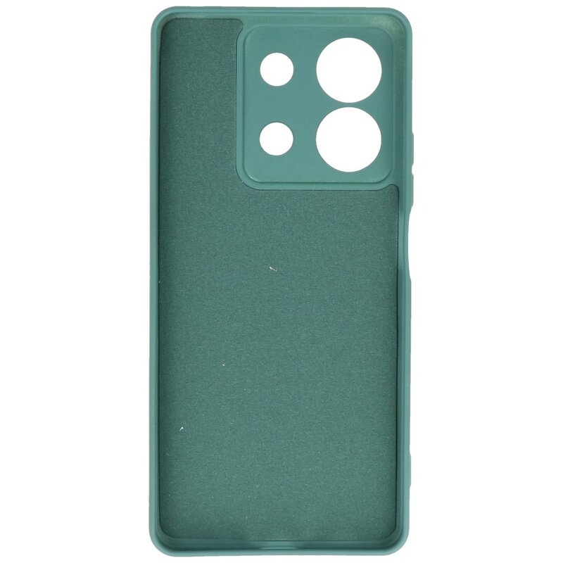 Funda TPU Color Moda para Xiaomi Redmi Note 13 5G Verde Oscuro