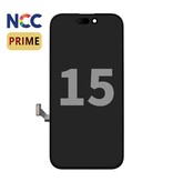 NCC Prime incell LCD mount for iPhone 15 Black + Free MF Full Glass Shop Value € 15 - Copy