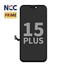 NCC Prime incell LCD-montage voor iPhone 15 Plus Zwart + Gratis MF Full Glass