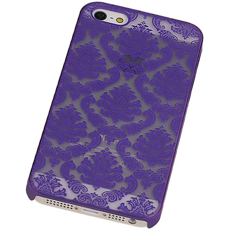 PC Palace 3D Back Cover for iPhone 5 Purple