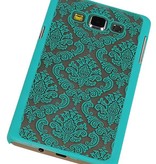 PC Paleis 3D Back Cover for Galaxy A7 Groen