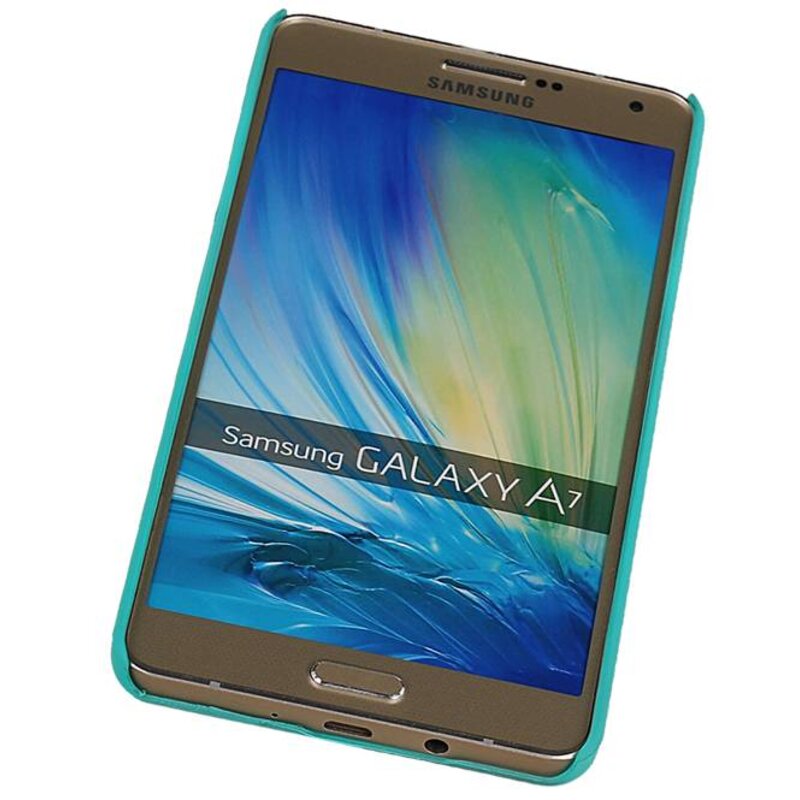 PC Palace 3D Back Cover for Galaxy A7 Green