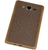 Palais 3D PC couverture pour Galaxy A7 Or