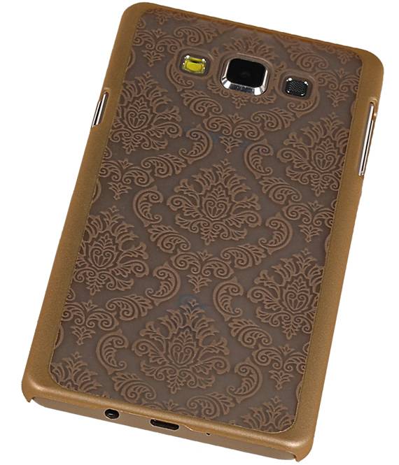 PC Palace 3D Back Cover for Galaxy A7 Gold