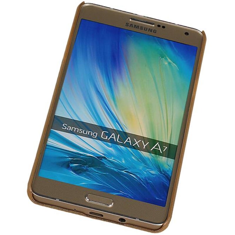 Palais 3D PC couverture pour Galaxy A7 Or