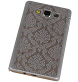 Palace 3D PC Back Cover til Galaxy A7 Sølv