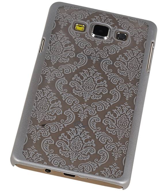 PC Palace 3D Back Cover for Galaxy A7 Silver