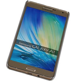 Palais 3D PC couverture pour Galaxy A7 Argent