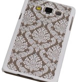 PC Palace 3D Back Cover for Galaxy A7 White