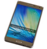 Palais 3D PC couverture pour Galaxy A7 Blanc