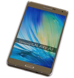 Palais 3D PC couverture pour Galaxy A7 Blanc