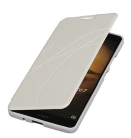 Easy Booktype hoesje voor Huawei Ascend Mate 7 Wit