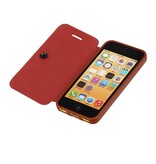 EasyBook Type Case for iPhone 5C Brown