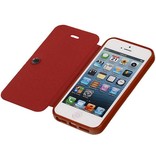 EasyBook type pour iPhone 5 / 5S Brun