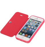 Easybook Typ Tasche für iPhone 5 / 5S Rosa