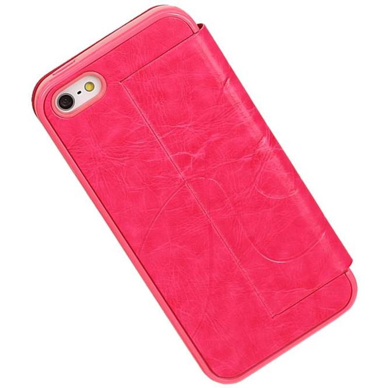 Easybook Typ Tasche für iPhone 5 / 5S Rosa