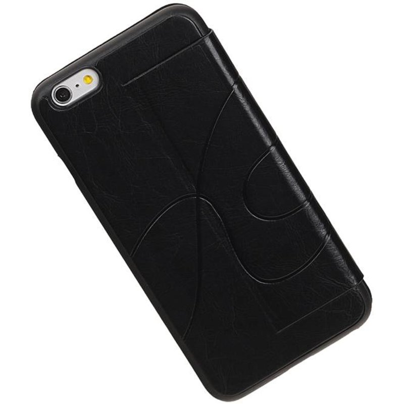 Easy Booktype hoesje voor iPhone 6 Plus Zwart