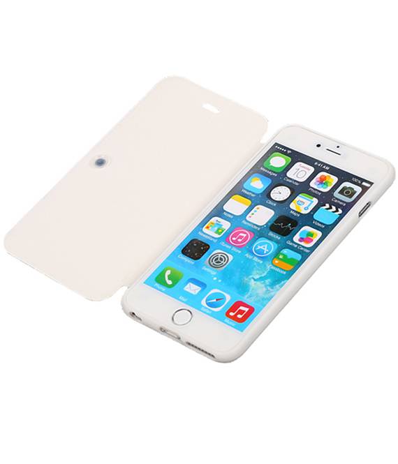 Facile Type de livre pour iPhone 6 Plus blanc