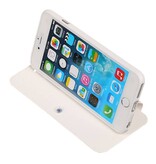 Easy Book Tipo copertina per iPhone 6 Plus Bianco